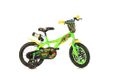 Dino Bikes Teenage Mutant Ninja Turtles-Mutant Mayhem 14 pouces, unisexe, vélo enfant, vert et jaune, 14