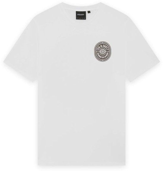 Lyle & Scott Heren t-shirt met ronde hals en lange mouw