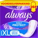 Always Daily Protect Extra Long Inlegkruisjes - Odour Block technologie - 4 x 66 Stuks