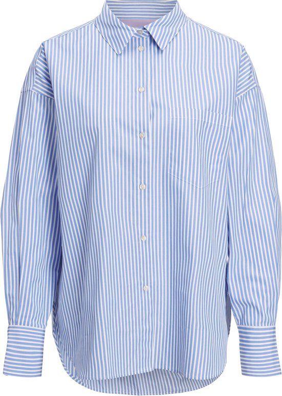 JJXX Jxjamie Ls Relaxed Poplin Shirt Wvn - Navy Blazer - Maat M