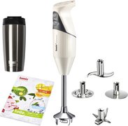 Bamix - Staafmixer - To Go-box - 200 cream - met Thermische beker