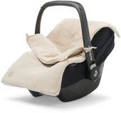 Jollein Voetenzak voor Autostoel & Kinderwagen - Basic Knit - Nougat - 42x82cm