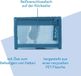 Portefeuille enfant sans marque avec compartiment à monnaie, compartiment pour billets et compartiment transparent - Bleu