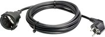AS Schwabe 50512 Stroom Verlengkabel Zwart 5.00 m H05VV-F 3G 1,5 mm²