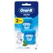 Oral-B Satijnen tape floss, verwijdert tandplak, gewaxte tandzijde voor krappe ruimtes, voor een fris, schoon gevoel, muntsmaak 50 m rol