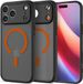 Spigen Ultra Hybrid MagFit Case for Apple iPhone 17 Pro Max - Black Orange