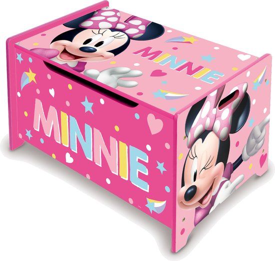 Arditex Opbergkist Minnie Mouse 62,5 X 40 Cm 92 Liter Hout