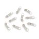 cyclingcolors 10 x vervangende ritssluiting-reparatieset voor ritssluiting, hoofd nr. 5, schuivers voor kleding, tassen, jassen, tassen, koffers, jeans, crème