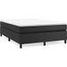 Maison Exclusive - Cadre de lit boxspring noir 140x190 cm similicuir