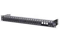 METZ CONNECT 130920-BKKE patch paneel 1U Zwart