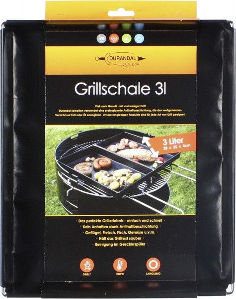 Durandal Panda Durandal Grillschale Kunststoff