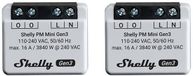 Shelly Set Van 2 PM Mini Gen3 Controllers