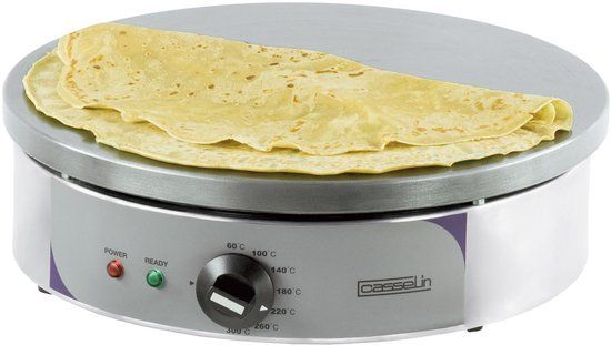 Casselin Elektrische Crepes bakplaat Rond 40 cm - CCR40E