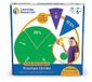 Dubbelzijdige Learning Resources Double-Zijdig Magneetisch Fractie Cirkels 51-Stuk Set