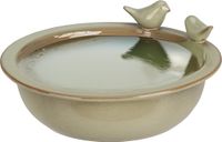 Pro Garden Vogelbad/voederschaal - Saliegroen - Keramiek - D24 x H10 cm