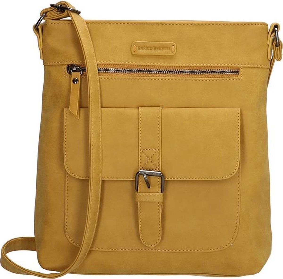 Enrico Benetti Amy 66482 Schoudertas - Oker Geel