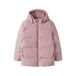 NAME IT KIDS winterjas - roze