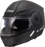 LS2 FF902 Scope II Solid Mat Zwart 06 Systeemhelm - Helm