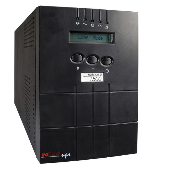 ROLINE 19.40.1063 - Ononderbroken stroomvoorziening (UPS) - Zwart