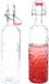 Alessandro Beugelfles/weckfles - 2x - glas - transparant - luchtdicht - 1,1 liter