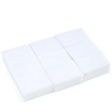 630 stuks nagelpads voor het ontvetten, pluisvrije wattenschijfjes voor nagelverwijderaar, make-up-remover, reinigingspads voor gel en aceton (wit)