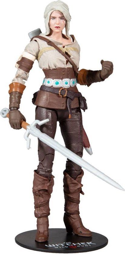 THE WITCHER 3 - Ciri Action Figure 18cm - Multi-color - Plastic - For Indoor - EAN: 0787926134070