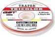 Traper Fly Gst Tricolor Ligne de pêche à la mouche 30 m Transparent 0,221 mm