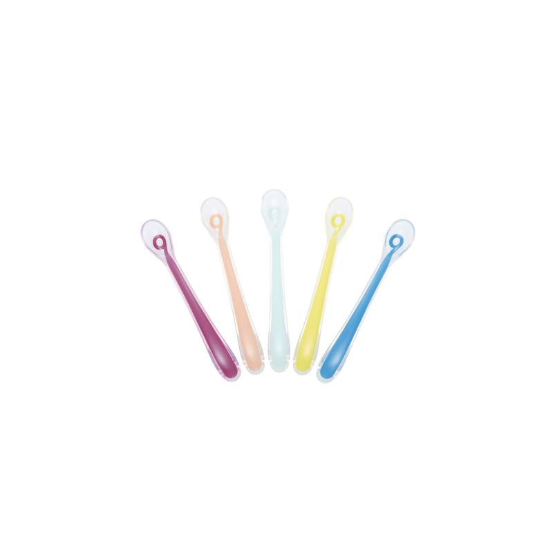 BabyMoov Silicone Baby Spoons