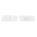 JE CHERCHE UNE IDEE DI0064 Set of 2 Double-Sided Self-Adhesive Wall Hooks 3Kg