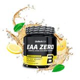 BioTechUSA EAA Zero - Essentieel Aminozuur Power | 7160mg EAA/serving | WHO Aanbevolen Ratio | Suikervrij, Glutenvrij, 350 g, Citroen Ice Tea