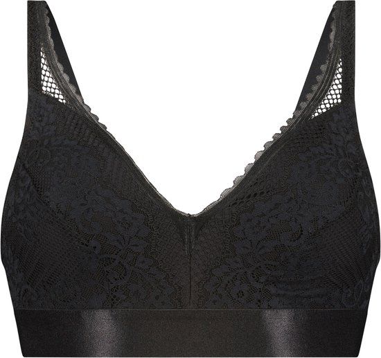 Hunkemöller Dames Lingerie Prothese bh zonder beugel Morgan - Zwart - maat S
