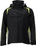 Mascot Accelerate Safe Shell jas 23001-231 - Zwart/hi-vis geel - 4XL