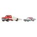 Hot Wheels Car Culture: Team Transport HKF40 '72 Chevy Ramp Truck & '61 Impala Car Model Set