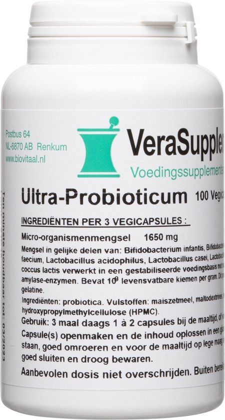 VeraSupplements Ultra-Probioticum - 100 capsules