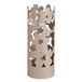 Baroni Home Parapluhouder, modern design, parapluhouder van metaal met 2 haken en afneembare regenbescherming, 19 x 19 x 49 cm (taupe)