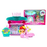 Pinypon Maison de la Mer, maison de fantaisie avec figurine, incluant des accessoires sur le thème de la mer, figurine avec une queue de sirène pailletée de Quita et Pon, à partir de 4 ans, célèbre (PNY78000)
