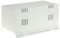 RS PRO, Schaalbehuizing, wit, koudgewalst staal, 257 x 130 x 112 mm