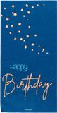 Folat Servetten Elegant True Blue 33x33 cm - 10 stuks