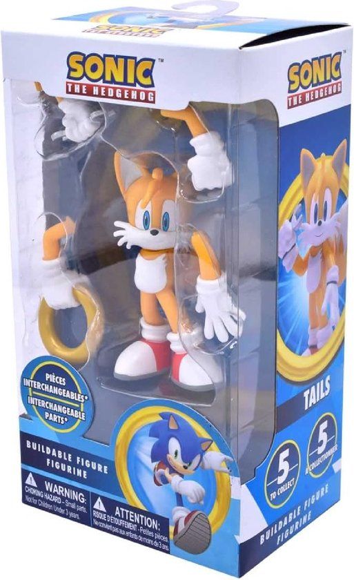 Sonic The Hedgehog Tails Action Figure - 10cm - Just Toys
