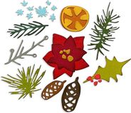 Sizzix Thinlits Die Set Modern Festive 14 Pieces