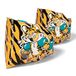 Speedo Unisex Kids Karakter Gedrukt Armbanden, Oranje/Groen, 2-6 Jaar