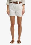 Superdry Mid Rise Denim Shorts Dames Jeans Shorts Wit Katoen 26