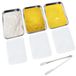 Set de 3 panneaux en acier inoxydable pour extensions
