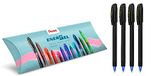 Pentel BL417R Energel Eco Gel rollerball 96% gerecycled materiaal 0,7 mm blauw 4 stuks