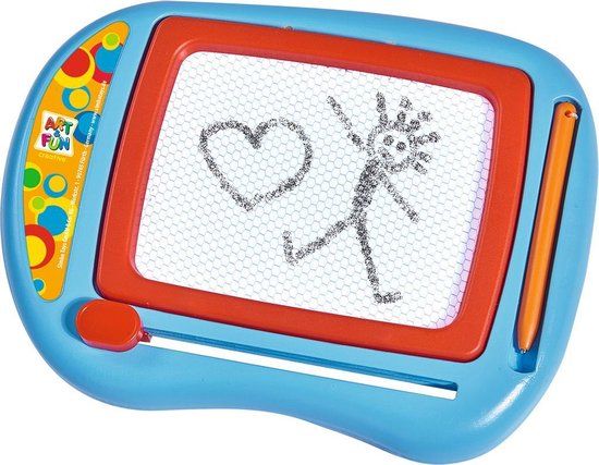Simba Art & Fun Tekenbord Rood/Wit/Blauw Kunststof Vanaf 3 Jaar