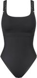 Triumph Red Label Palina Love by the Sea Badeanzug Vrouwen Zwart Effen