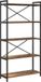 vidaXL Boekenplank 80 x 30 x 155 cm Bewerkt hout Oud hout