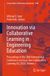 Innovation Springer Nature Lecture Notes in Networks and Systems: Innovation via Collaborative Learning in Engineering Education
