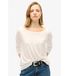 Superdry W6011975A Haut en jersey à manches longues blanc XL