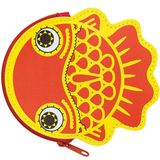 Rico Design Portemonnee, motif poisson rouge